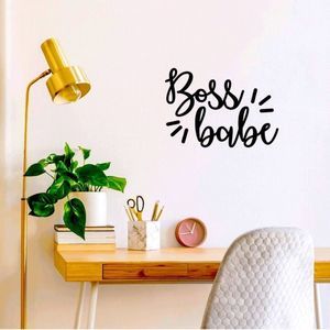 Vinyl Wall Decal “Boss Babe”